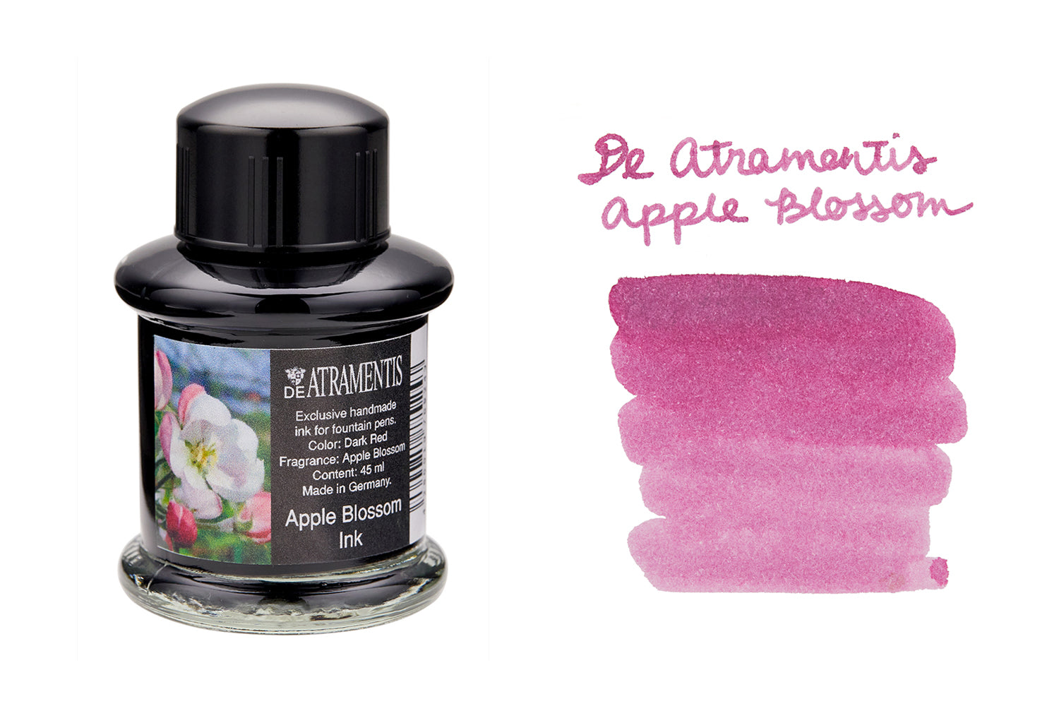 De Atramentis Apple Blossom - 45ml Scented Bottled Fountain Pen Ink - The  Goulet Pen Company